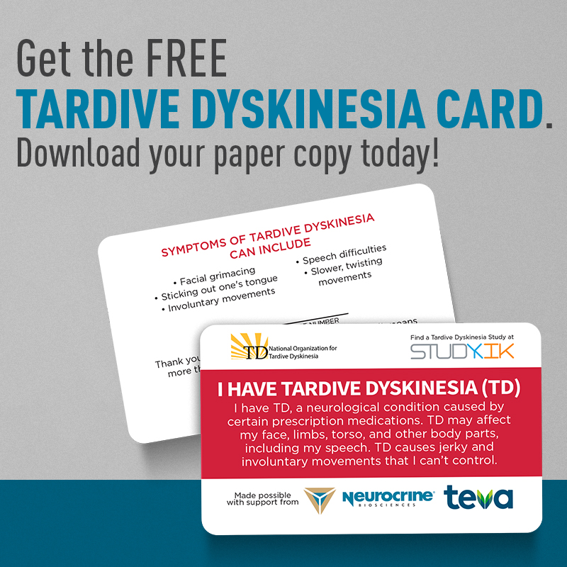 Resources National Organization For Tardive Dyskinesia